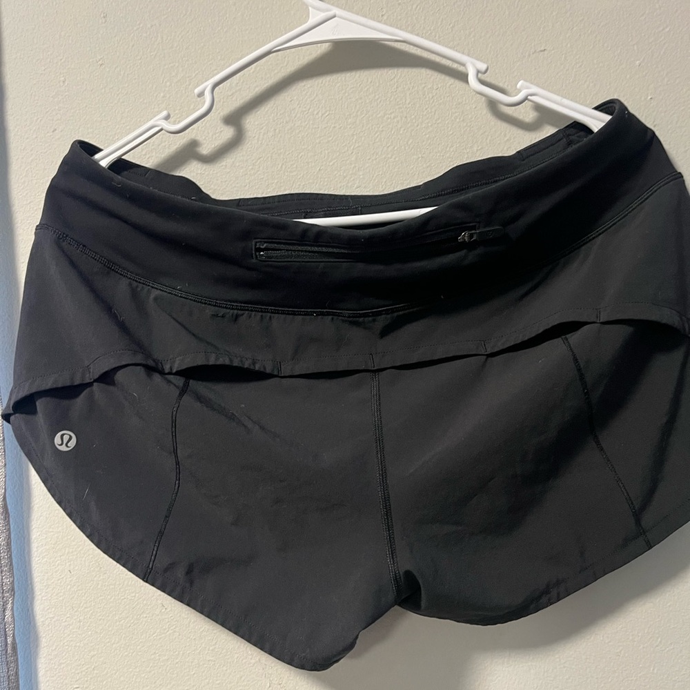 lululemon athletica Women's Black Athletic Shorts